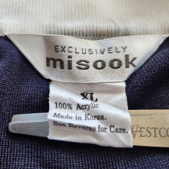Exclusively Misook Button Front Cardigansz XL - Picture 3 of 5